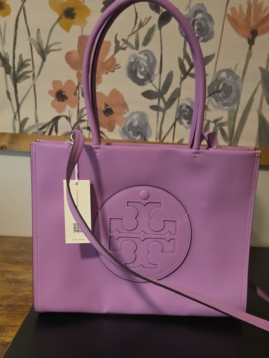 Tory Burch Handbags - Tory Burch Ella Bio Tote- Bright Amethyst